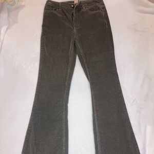 High waisted flare jeans